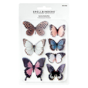 Spellbinders - Timeless Collection - Sunrise Butterflies (SCS-332)